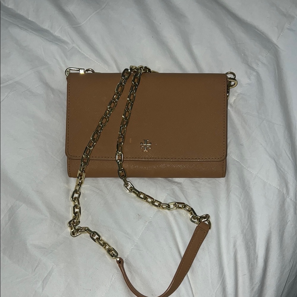 Tory Burch Brown Crossbody Bag